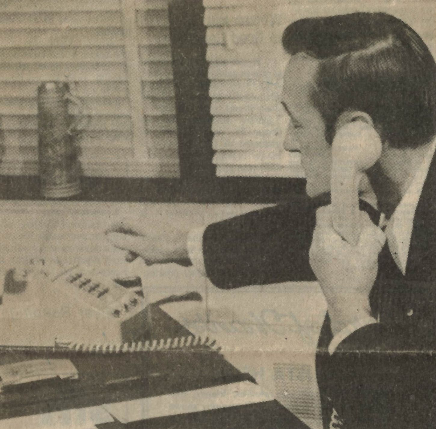 1975: On the phone